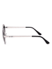 Guess Damskie okulary przeciwsłoneczne w kolorze srebrno-granatowym