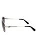Guess Herren-Sonnenbrille in Silber/ Schwarz