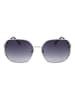 Guess Dameszonnebril donkerblauw/zilverkleurig