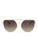 Guess Damen-Sonnenbrille in Braun/ Gold