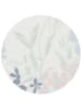 ESPRIT Gordijn met lussen "Leyla" wit/blauw/lichtroze
