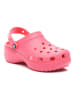 Crocs Chodaki "Classic Platform" w kolorze różowym