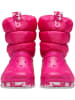 Crocs Kozaki zimowe "Classic Neo Puff" w kolorze różowym