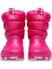 Crocs Kozaki zimowe "Classic Neo Puff" w kolorze różowym