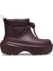 Crocs Botki zimowe "Stomp Puff" w kolorze bordowym