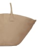 LIEBESKIND BERLIN Leren shopper beige - (B)77 x (H)35 x (D)25 cm