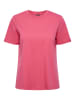 Pieces Koszulka "Ria" w kolorze różowym