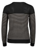 Vila Longsleeve in Schwarz/ Beige