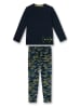 Sanetta Kidswear Pyjama in Dunkelblau