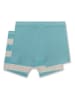 Sanetta 2er-Set: Boxershorts in Türkis