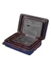 Pierre Cardin 3tlg. Hardcase-Trolleyset in Dunkelblau