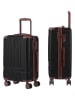 Pierre Cardin 3tlg. Hardcase-Trolleyset in Schwarz