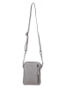 BULL & HUNT Skórzana torebka "Messenger" w kolorze jasnozielonym - 17 x 21 x 2 cm