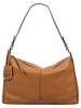 Burkely Leder-Schultertasche in Camel - (B)32 x (H)30 x (T)10 cm