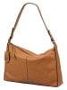 Burkely Leder-Schultertasche in Camel - (B)32 x (H)30 x (T)10 cm