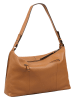 Burkely Leder-Schultertasche in Camel - (B)32 x (H)30 x (T)10 cm