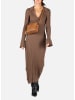 Burkely Leder-Umhängetasche in Camel - (B)20 x (H)15 x (T)6,5 cm