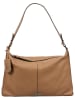 Burkely Leder-Schultertasche in Hellbraun - (B)32 x (H)30 x (T)10 cm