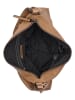 Burkely Leder-Schultertasche in Hellbraun - (B)32 x (H)30 x (T)10 cm