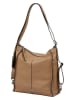 Burkely Leder-Schultertasche in Hellbraun - (B)40 x (H)28 x (T)10 cm