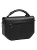 Burkely Leder-Henkeltasche in Schwarz - (B)26 x (H)19 x (T)7 cm