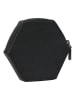 Burkely Leren portemonnee zwart - (B)11 x (H)11 x (D)2 cm