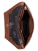 Burkely Leder-Umhängetasche in Braun - (B)25 x (H)15 x (T)3 cm