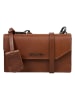 Burkely Leren smartphonetas bruin - (B)17 x (H)10 x (D)4 cm
