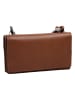Burkely Leren smartphonetas bruin - (B)17 x (H)10 x (D)4 cm