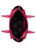 Burkely Leren handtas roze - (B)36 x (H)25 x (D)14 cm