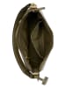 Burkely Leder-Schultertasche in Khaki - (B)27 x (H)19 x (T)8 cm