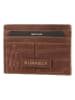 Burkely Leren pasetui bruin - (B)10,5 x (H)8,5 x (D)0,5 cm