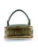 Lia Biassoni Leder-Henkeltasche "Crinisus" in Mint - (B)22 x (H)22 x (T)10 cm