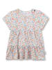 Sanetta Kidswear Kleid in Weiß/ Bunt