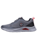Kangaroos Sneakers "Casual" grijs/rood