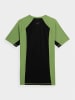 4F Koszulka sportowa w kolorze zielono-czarnym