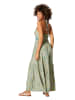 Aller Simplement Jurk geel/turquoise