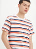 Levi´s Koszulka w kolorze biało-niebiesko-pomarańczowym