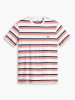 Levi´s Koszulka w kolorze biało-niebiesko-pomarańczowym