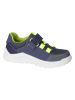 Ricosta Sneakers "Ben" donkerblauw/neongroen