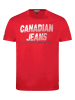 Canadian Peak Shirt in Rot