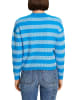 ESPRIT Sweter w kolorze niebiesko-białym