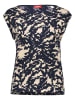 ESPRIT Shirt donkerblauw/beige