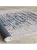 Mioli Laagpolig tapijt blauw/beige