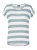 Vero Moda Shirt wit/lichtblauw