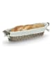 Zeller Baguettekorb in Braun - (B)49 x (H)14 x (T)10 cm