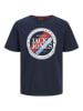 Jack & Jones Koszulki (3 szt.) w kolorze oliwkowo-granatowo-błękitnym
