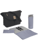 Lässig Wickeltasche in Schwarz - (L)44,5 x (B)16,5 x (H)32,5 cm