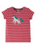Frugi Shirt "Camille" in Rosa/ Rot
