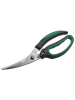 Chefkoch Nożyce "Softgrip" w kolorze szarym do drobiu - wys. 23,5 cm